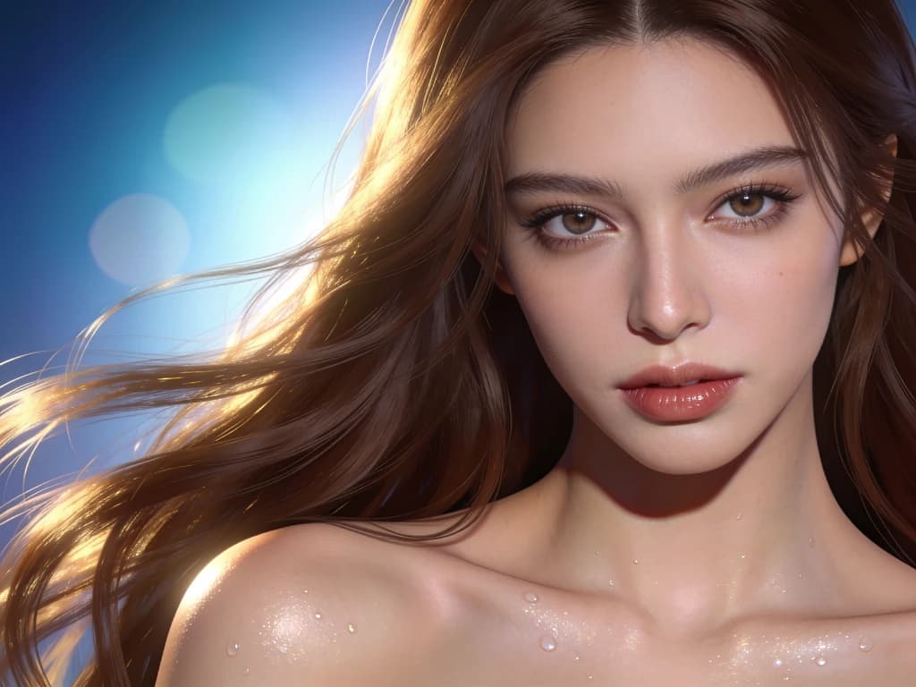 AI image humanizer example — AI look vs humanized photo — before